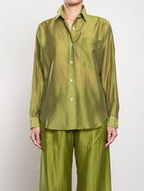 Marvin Shirt in Gossamer - Lime