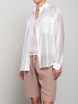 Marvin Shirt in Gossamer - White