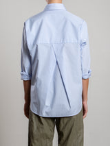 Marvin Shirt in Marbella Poplin - Sky