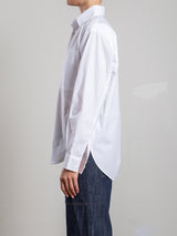 Marvin Shirt in Marbella Poplin - White