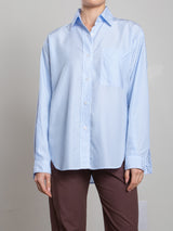 Marvin Shirt in Lisbon Stripe - Blue