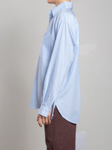 Marvin Shirt in Lisbon Stripe - Blue