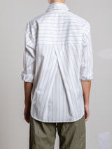 Marvin Shirt in Light Blue Stripe