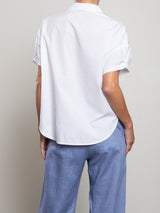 Rowe Shirt in Paperweight Cotton - White