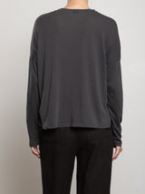 Cruz Tee in Tissue Jersey - Vintage Black