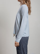 Cruz Tee in Tissue Jersey - Mist