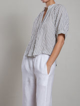 Connie Shirt in Heritage Dobby - Ivory