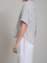 Connie Shirt in Heritage Dobby - Ivory