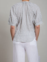 Connie Shirt in Heritage Dobby - Ivory