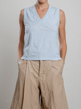 Dev Tank in Supima Slub - Sky