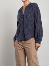 Anita Shirt in Vienna Stripe - Ink
