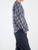 Anita Shirt in Whisper Plaid - Night