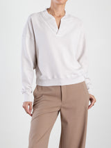 Roman Sweatshirt in French Terry - Fog
