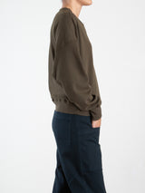Roman Sweatshirt in French Terry - Moss