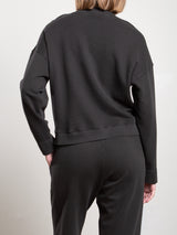 Roman Sweatshirt in French Terry - Vintage Black