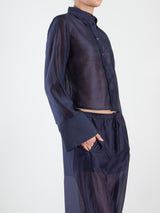 Monty Shirt in Gossamer - Navy