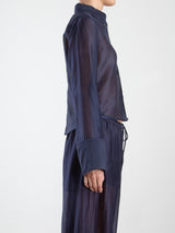 Monty Shirt in Gossamer - Navy