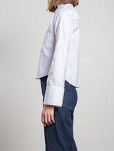 Monty Shirt in Spanish Oxford - White