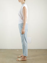 Frankie Utility Pant in Chambray