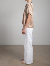 Hepburn Pant in Canyon Twill - Bone