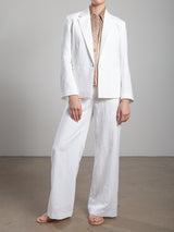 Hepburn Pant in Canyon Twill - Bone