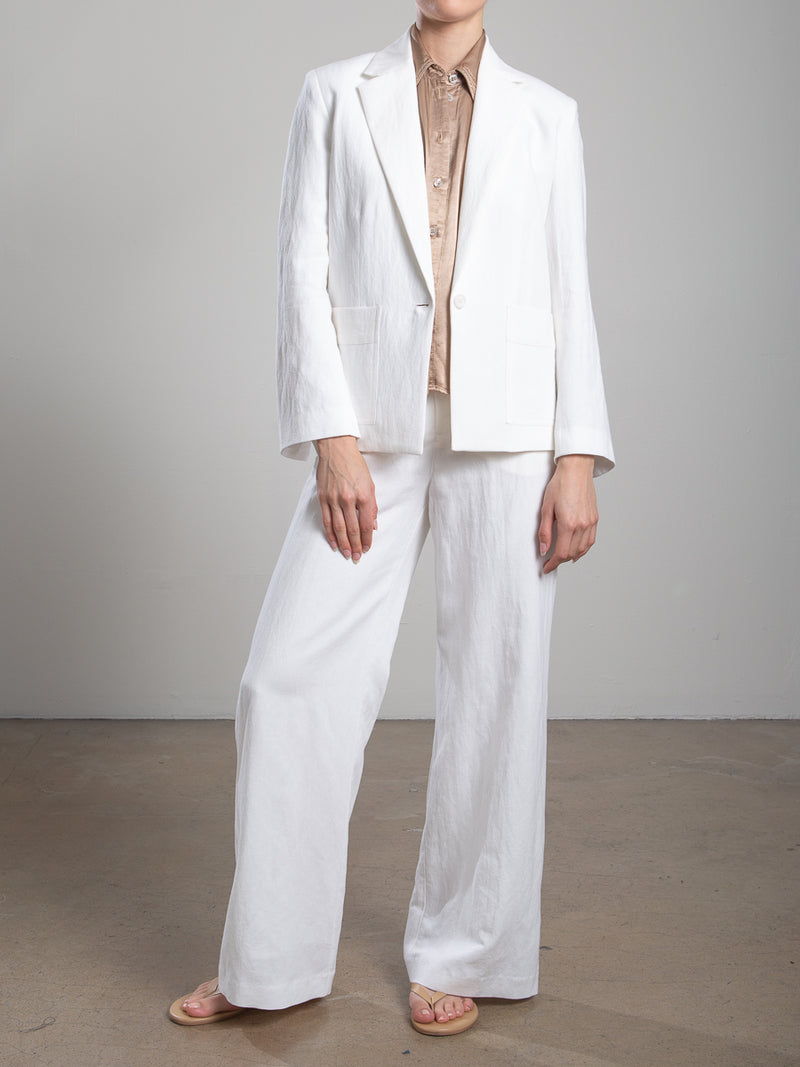 Hepburn Pant in Canyon Twill - Bone