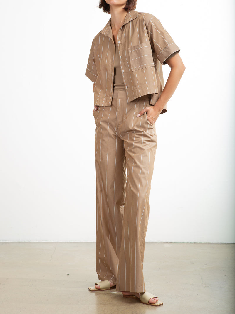 Hepburn Pant in Seville Stripe