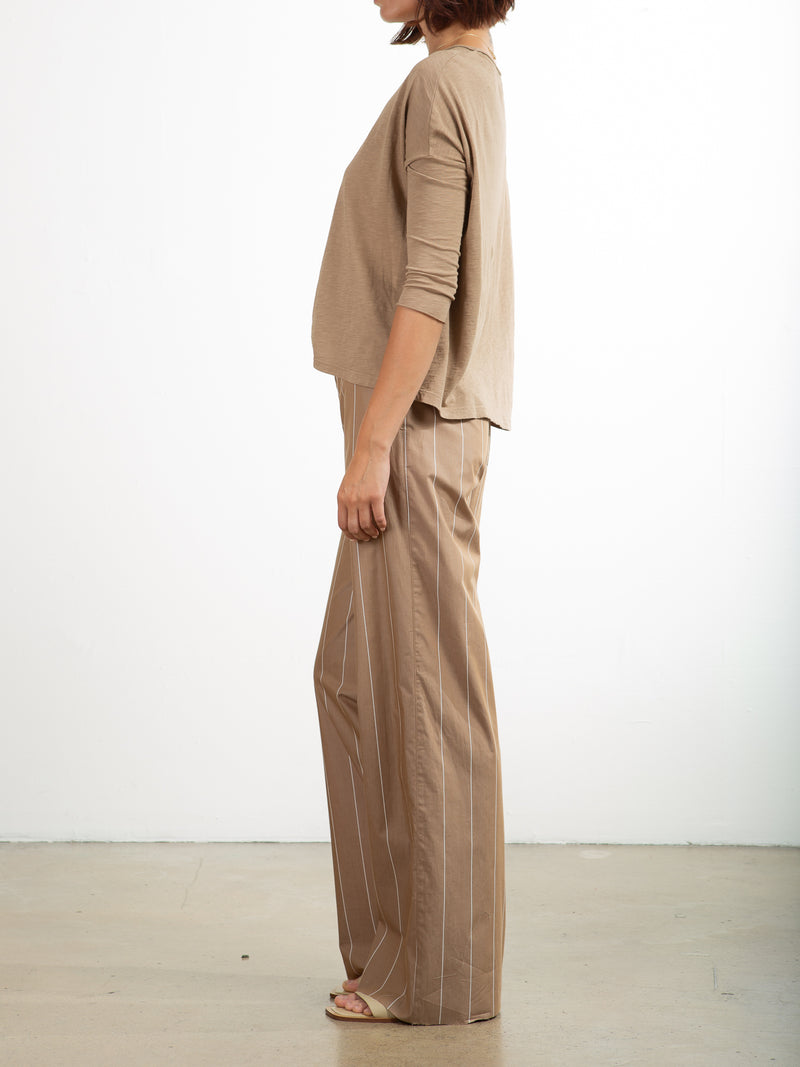 Hepburn Pant in Seville Stripe
