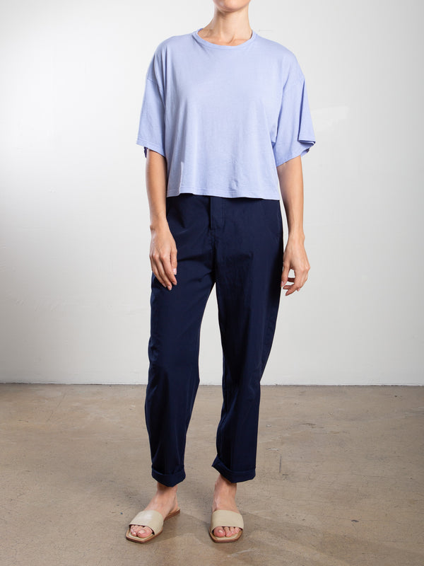 Claire Pant in Cotton Twill - Midnight