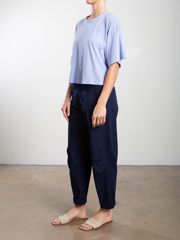 Claire Pant in Cotton Twill - Midnight