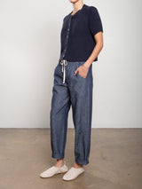 Claire Pant in Linen Twill - Night