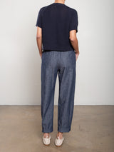Claire Pant in Linen Twill - Night