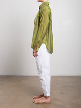 Claire Pant in Paperweight Cotton - White