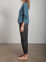 Claire Pant in Stretch Twill - Lava
