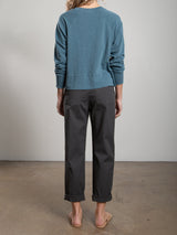 Claire Pant in Stretch Twill - Lava