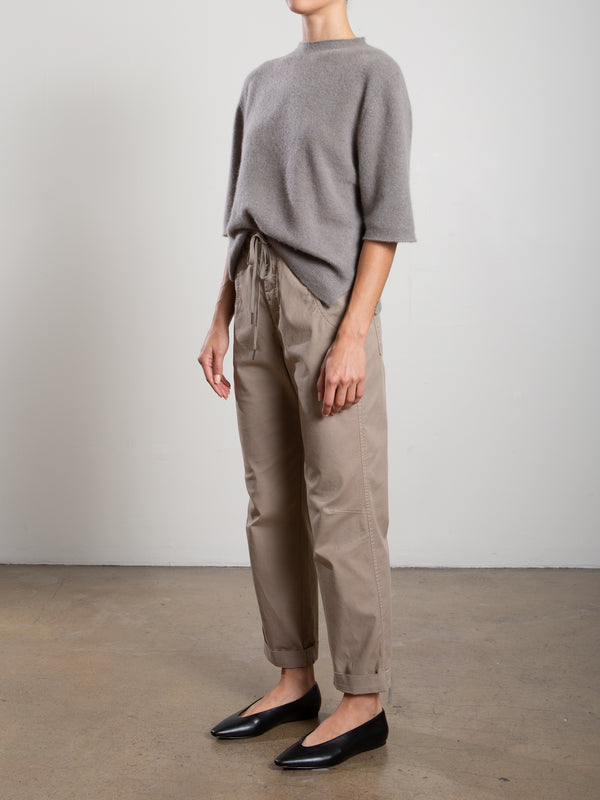 Claire Pant in Stretch Twill - Sahara