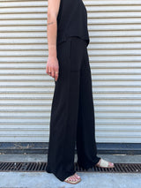 Asher Pant in French Terry - Black