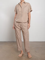 Andy Pant in Paperweight Cotton - Putty