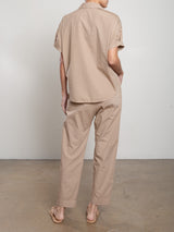 Andy Pant in Paperweight Cotton - Putty