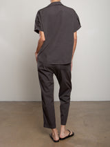 Andy Pant in Paperweight Cotton - Vintage Black