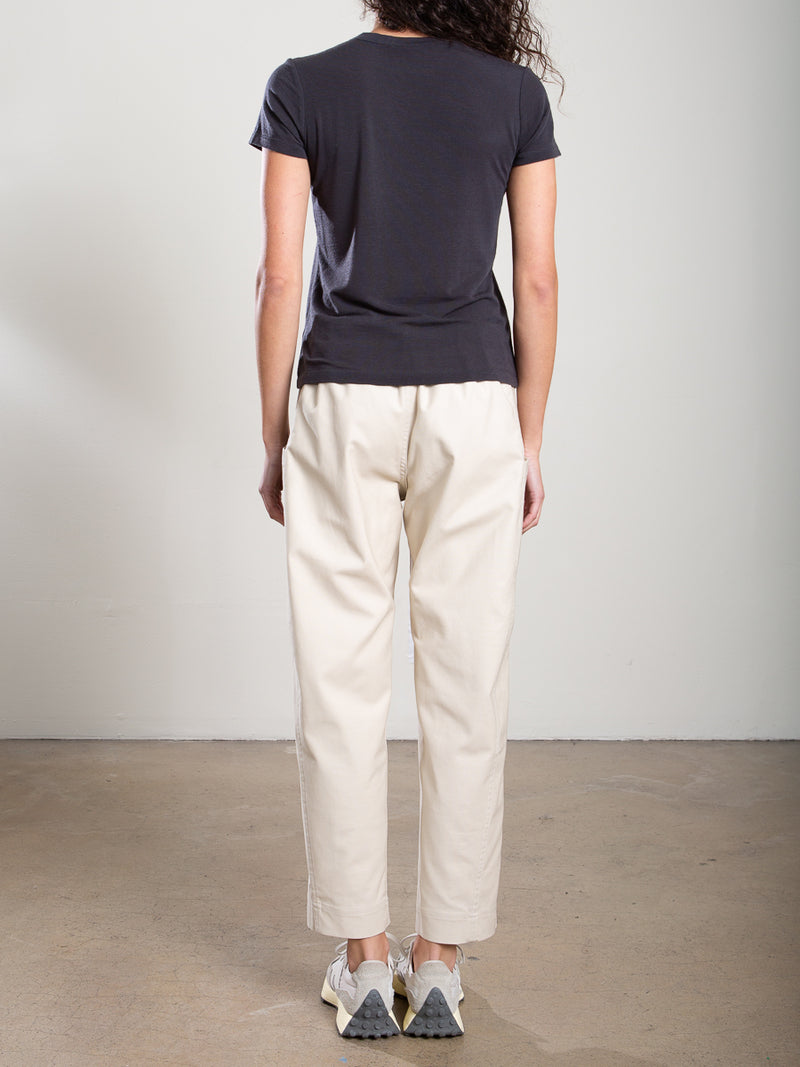 Torrance Pant in Brushed Canvas - Cement