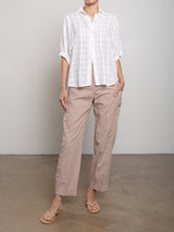 Torrance Pant in Paperweight Cotton - Sesame