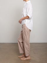 Torrance Pant in Paperweight Cotton - Sesame