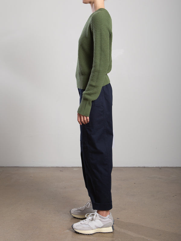 Torrance Pant in Brushed Canvas - Midnight