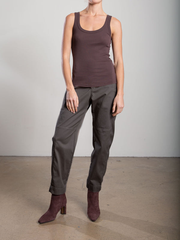 Torrance Pant in Stretch Twill - Carbon
