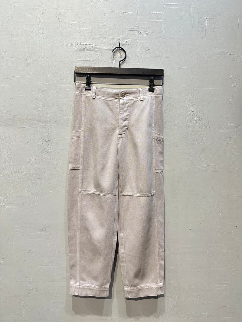 Torrance Pant in Tencel Twill - Cement