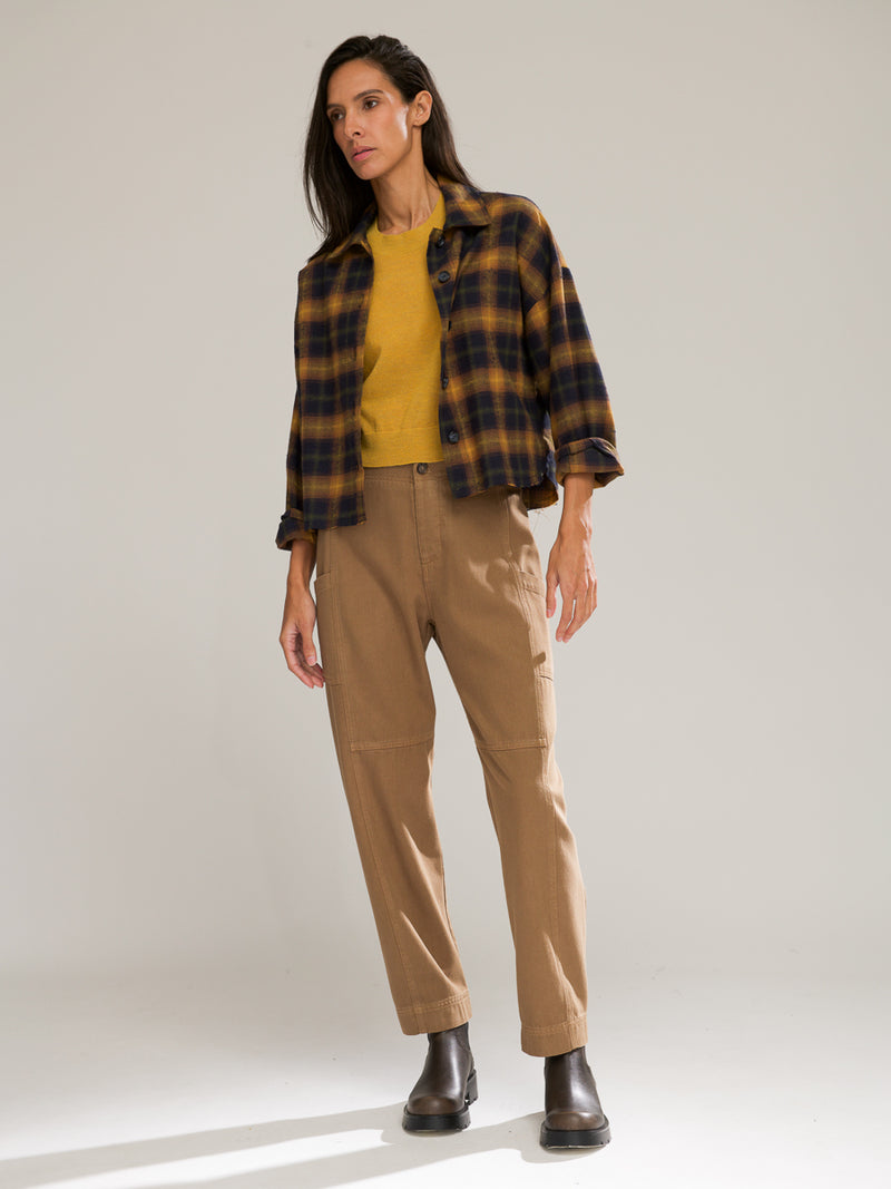 Torrance Pant in Tencel Twill - Terrain