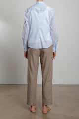 Ellis Pant in Linen Twill - Sparrow