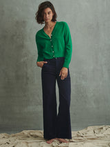 Max Pant in Washed Canvas - Midnight