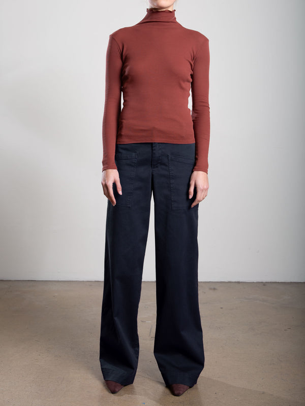 Max Pant in Stretch Twill -Midnight